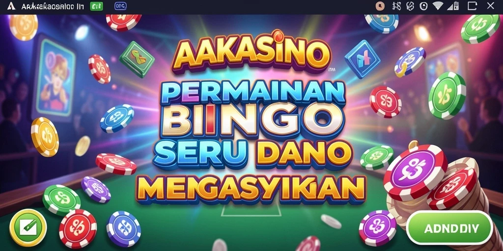 Tampilan gameplay Bingo AAKASINO yang seru dan menarik.