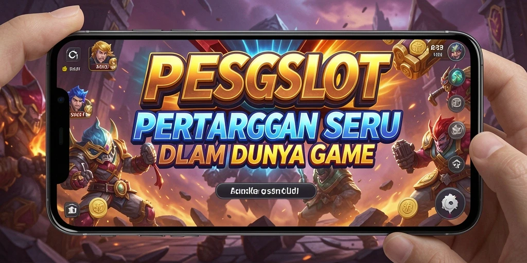Screenshot gameplay PESGSLOT menampilkan aksi pertarungan yang mendebarkan.