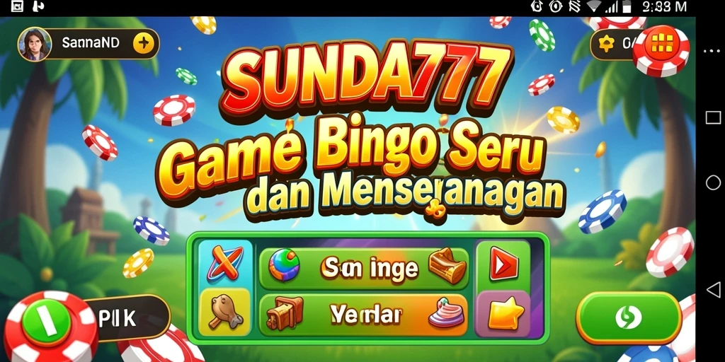 Tampilan gameplay SUNDA777 yang mendebarkan di Bingo.