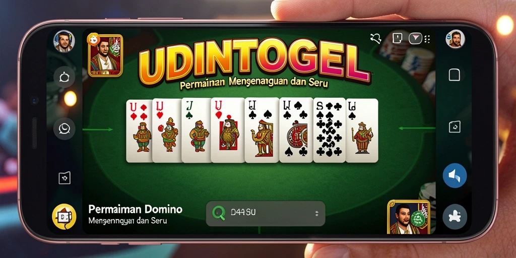 Gameplay seru dan interaktif dari UDINTOGEL.